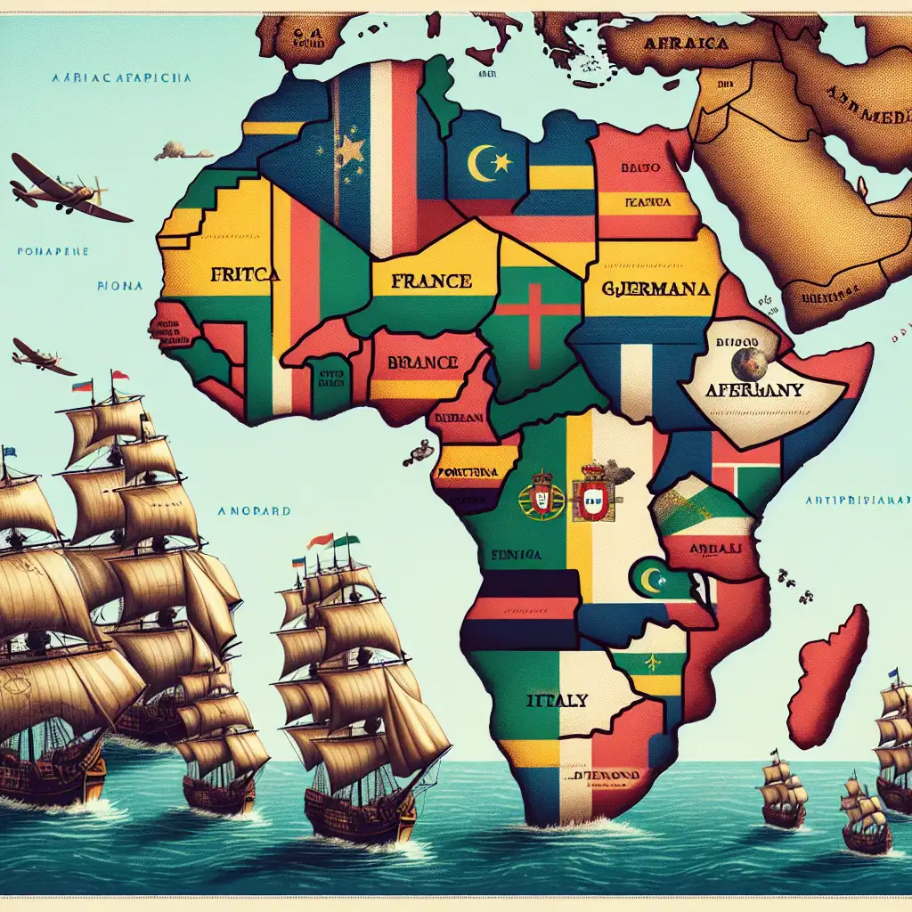 Welke landen leidden de koloniale expansie in Afrika?