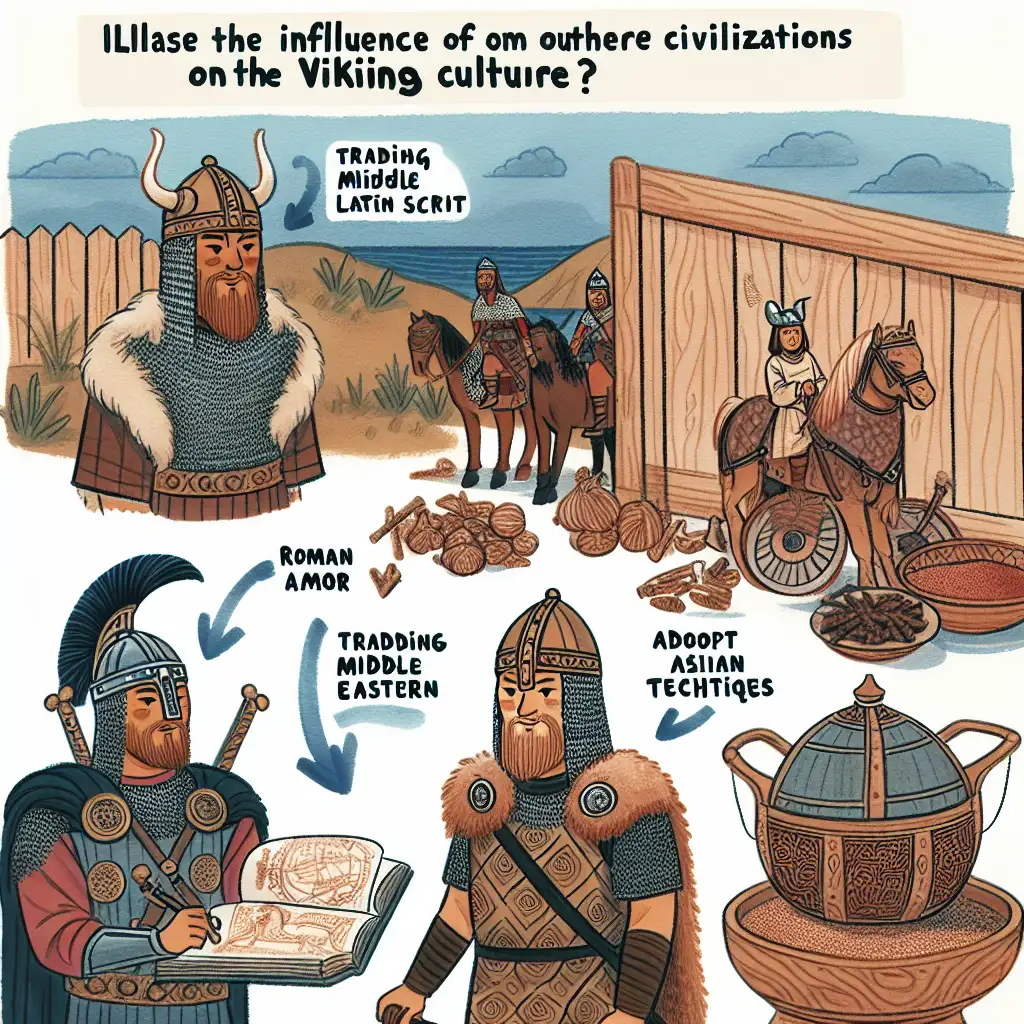 Hoe beïnvloedden andere beschavingen de Vikingcultuur?