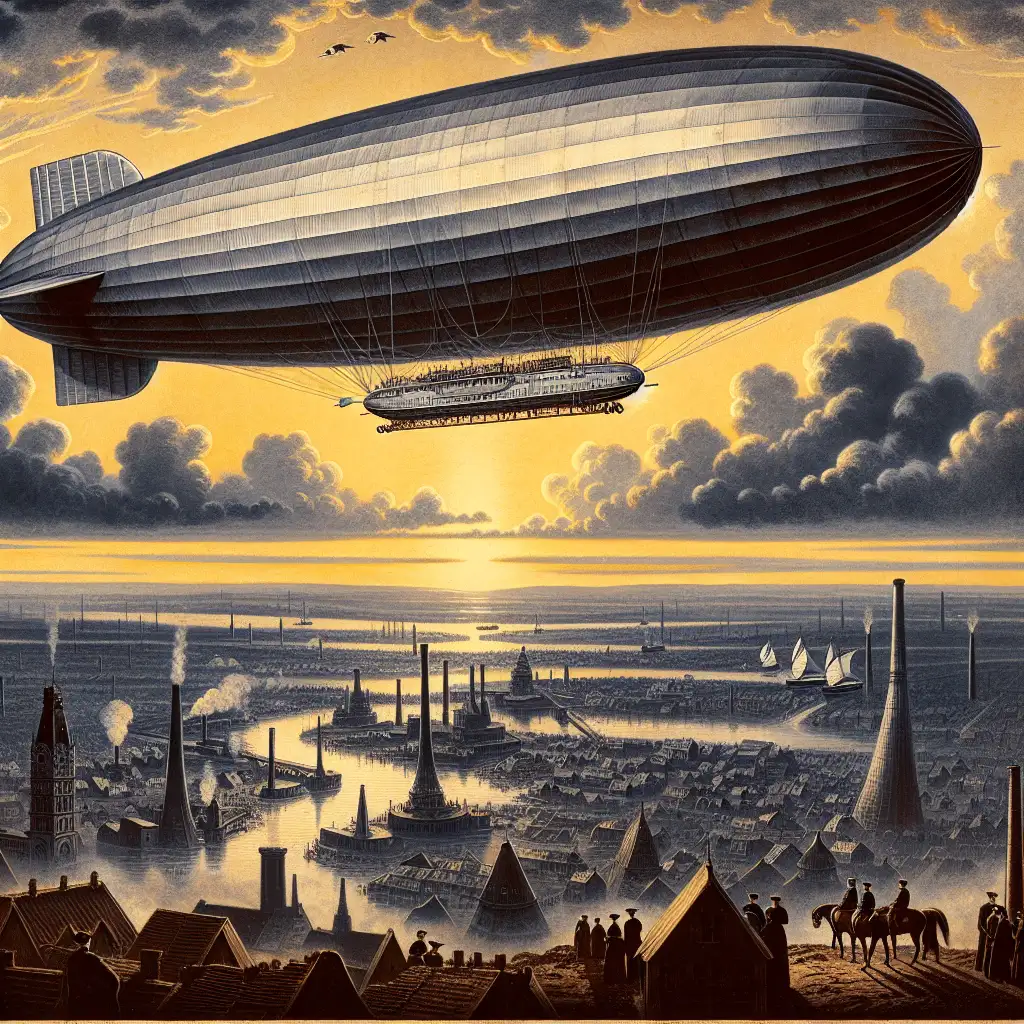 Hoe bevorderden zeppelins de luchtvaart in de jaren 1900?