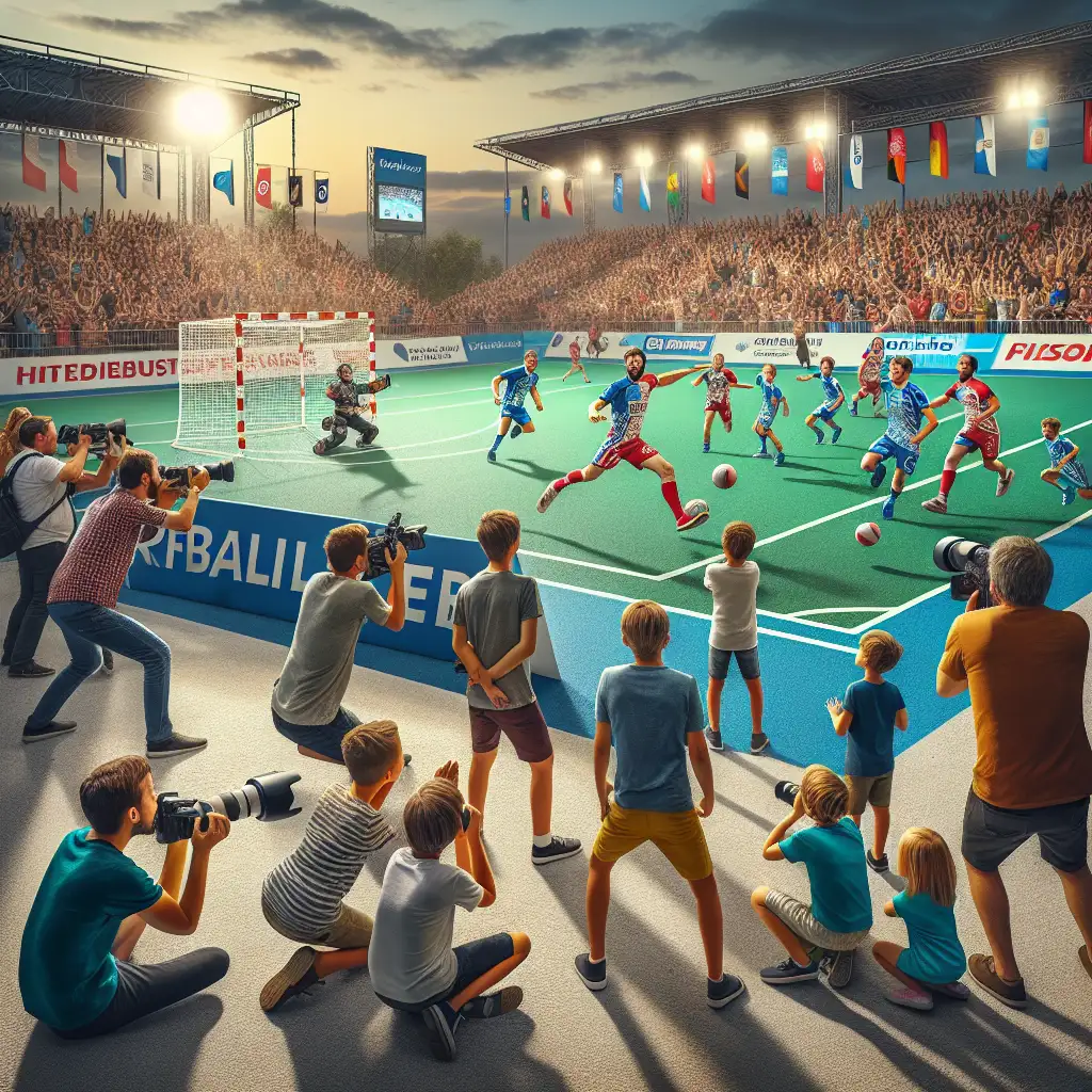 Hoe werden teamsporten zoals korfbal gepromoot?