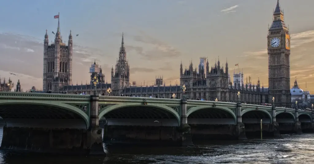 In welk gebouw vind je de beroemde Big Ben?