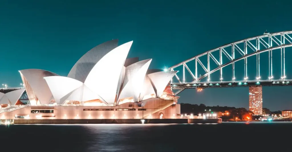 In welke stad staat het iconische Sydney Opera House?
