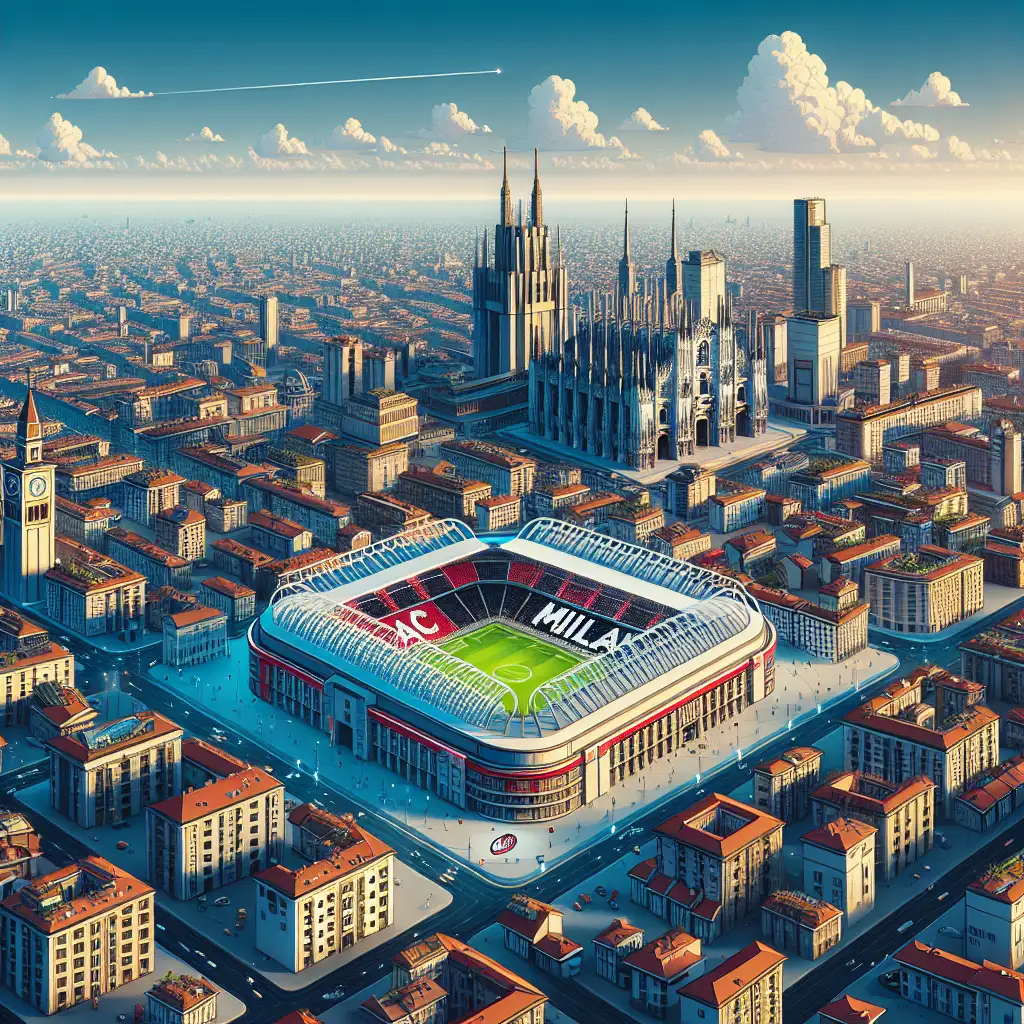 Waar ligt AC Milan, de club met Europese bekers?