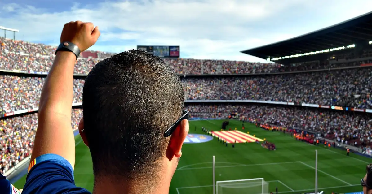 Waar ligt het historische Camp Nou in Barcelona?