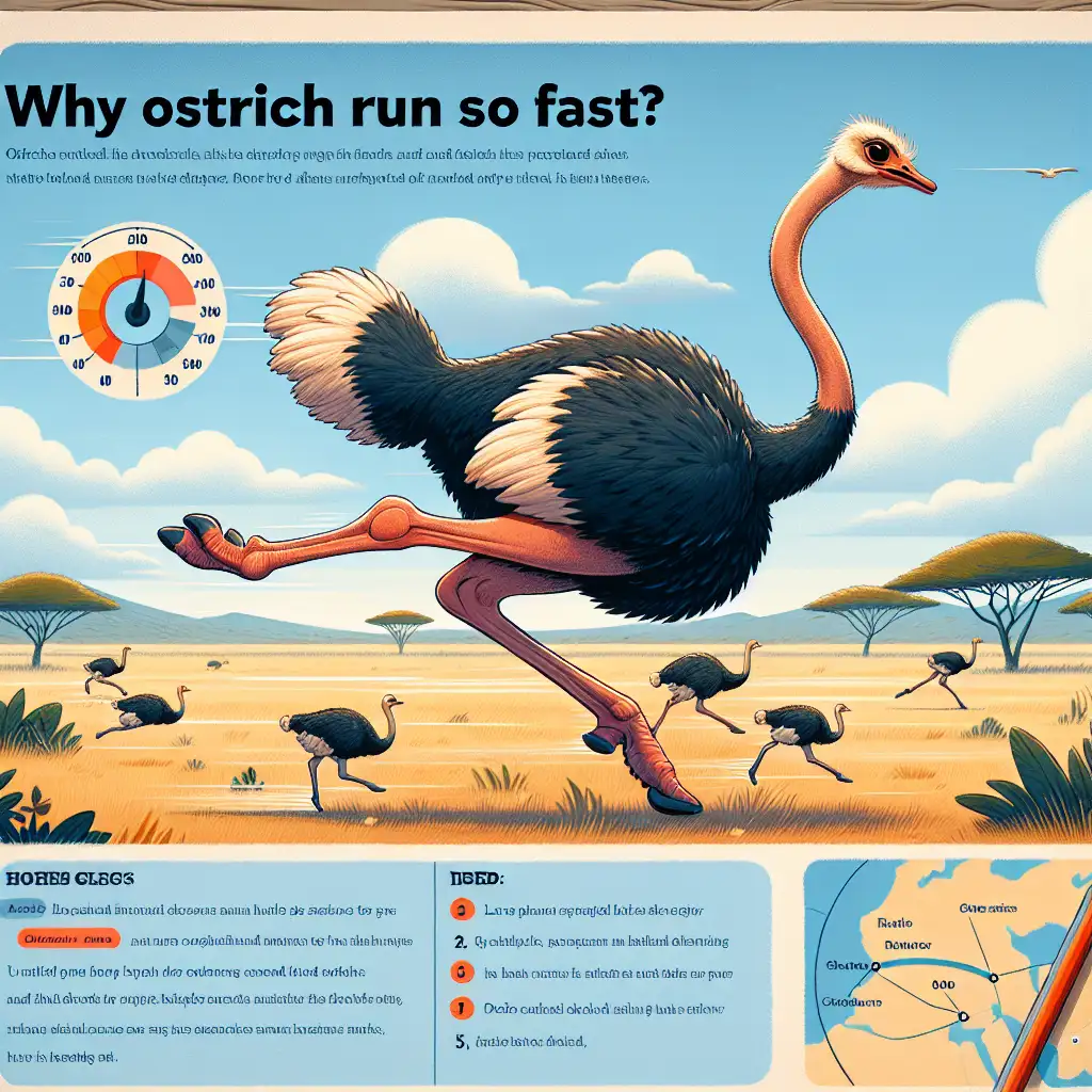 Waarom rennen struisvogels zo snel? Ontdek het hier!