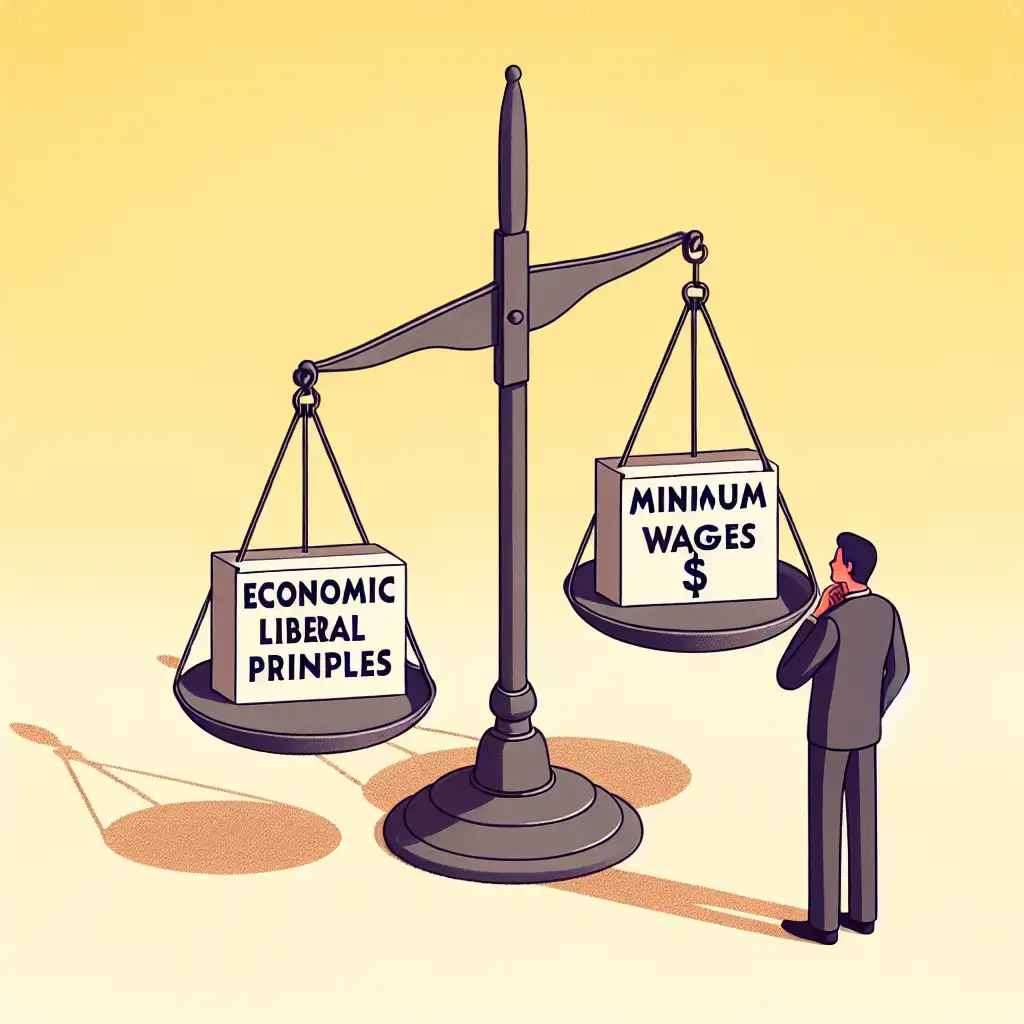 Waarom zou een economisch liberaal minimumlonen willen regelen?