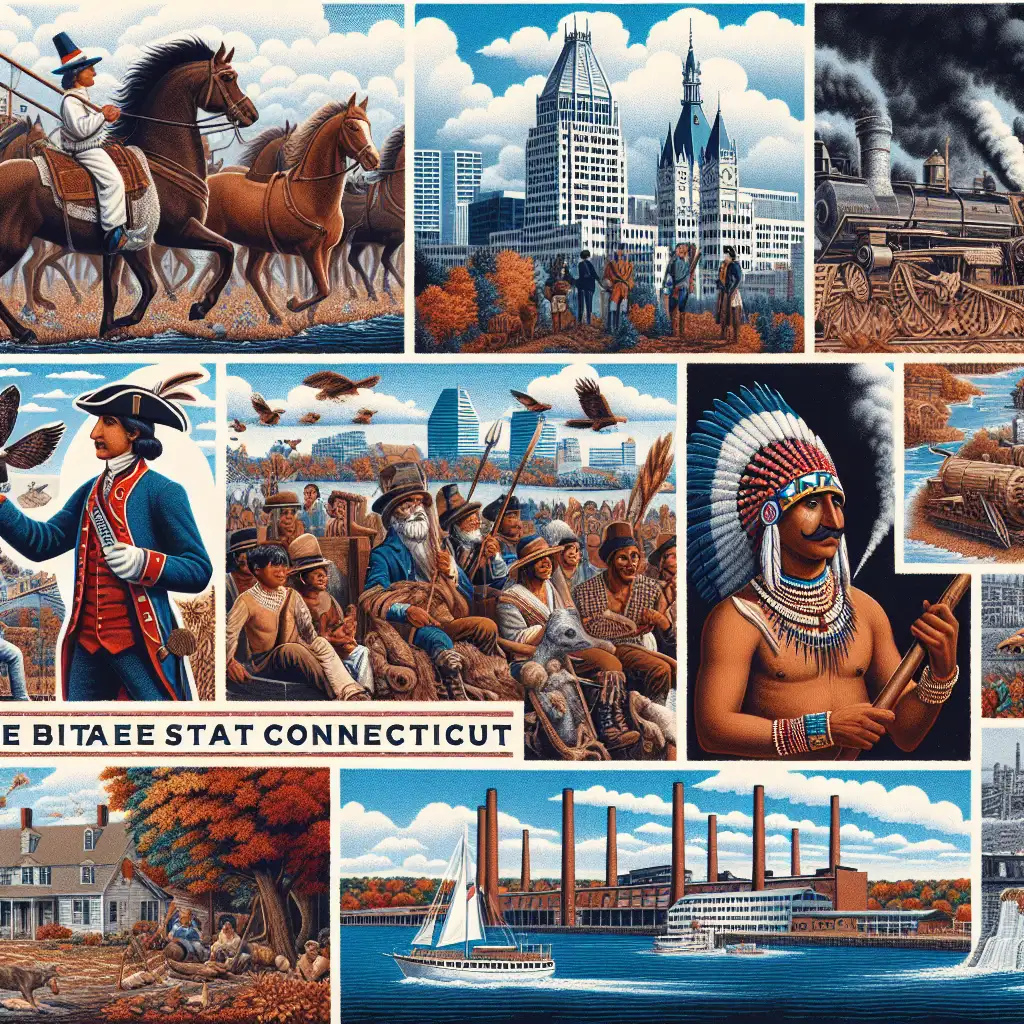 Wat is de beknopte geschiedenis van Connecticut?