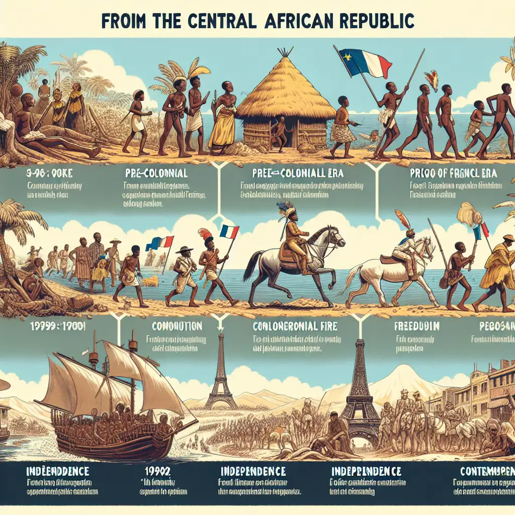 Wat is de geschiedenis van de Centraal-Afrikaanse Republiek?