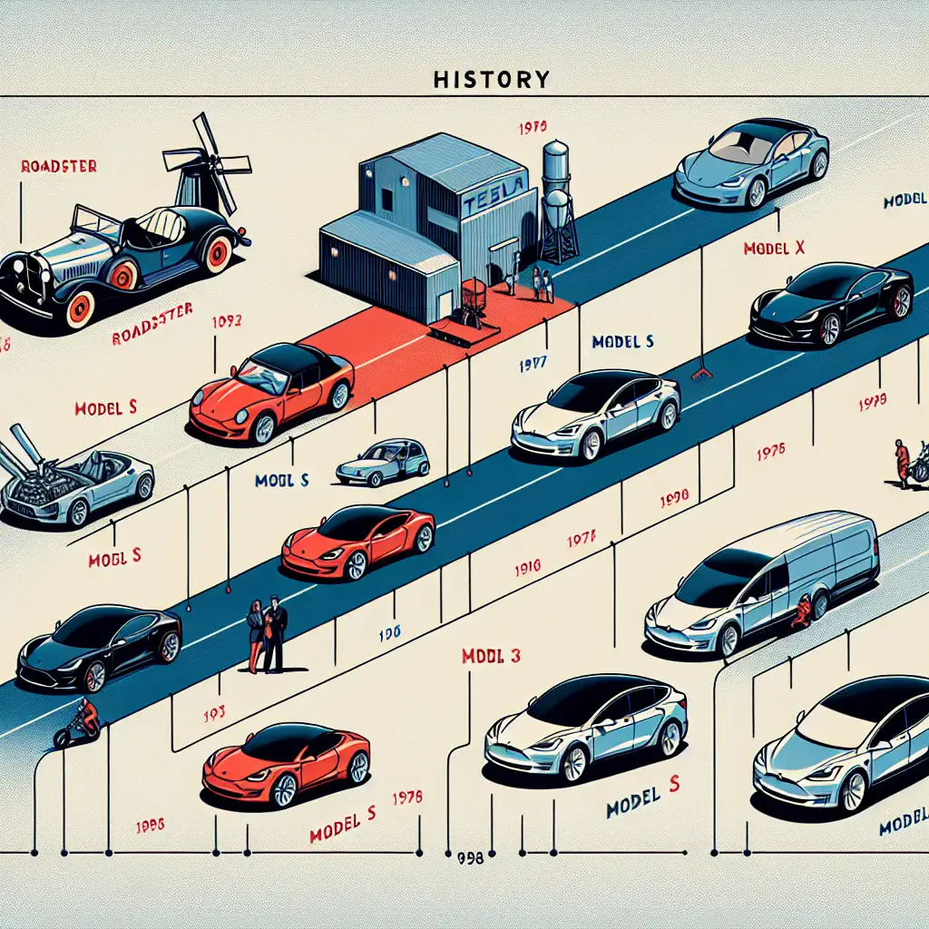 Wat is de geschiedenis van Tesla in de Verenigde Staten?