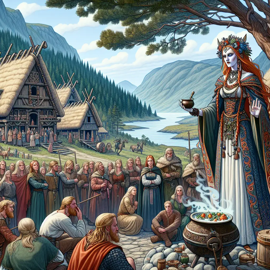 Wat was de rol van de völva in de Vikingmaatschappij?