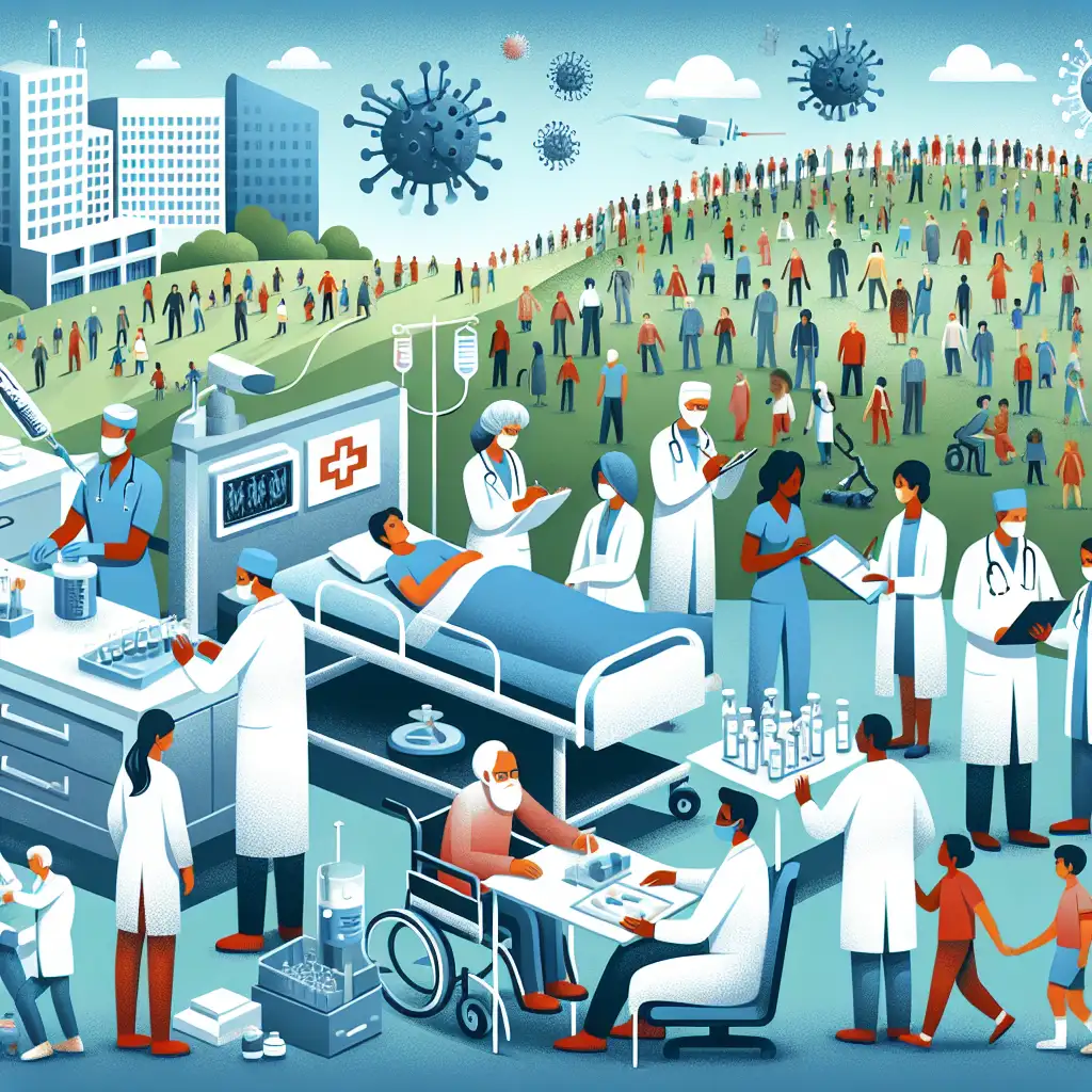 Wat was de rol van openbare gezondheidszorg bij epidemieën?