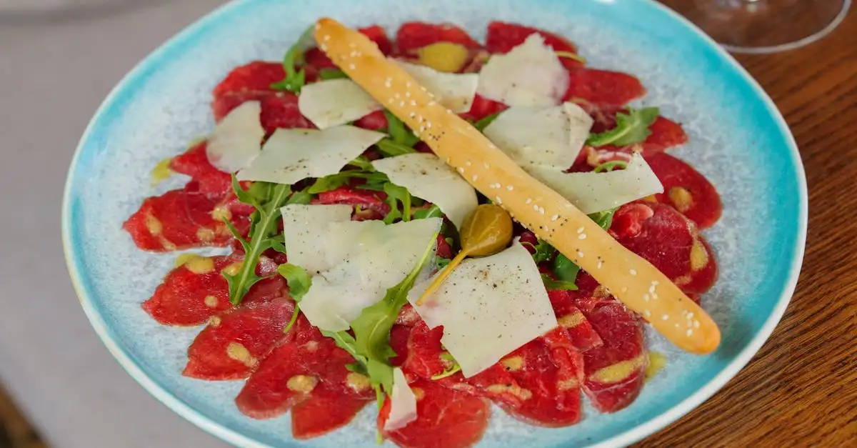 Welke kaas bij carpaccio? Ontdek de beste combinaties!
