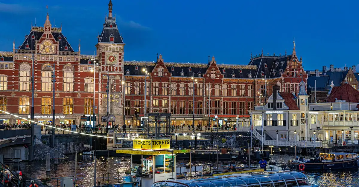 Hoe lang is het vanaf Amsterdam met de bus of trein naar Ljubljana? Ontdek reistijden!