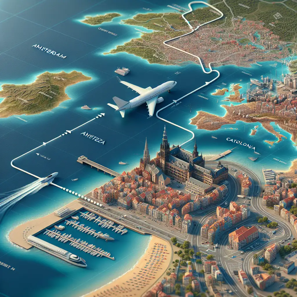Hoe lang vlieg je van Amsterdam naar Lloret de Mar (Catalonië, Spanje)? Ontdek het hier!