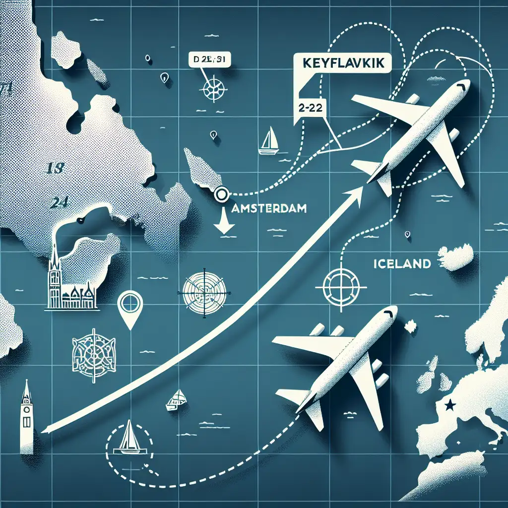 Hoe lang vlieg je van Amsterdam naar Reykjavik Keflavik International Airport (KEF)? Ontdek het nu!