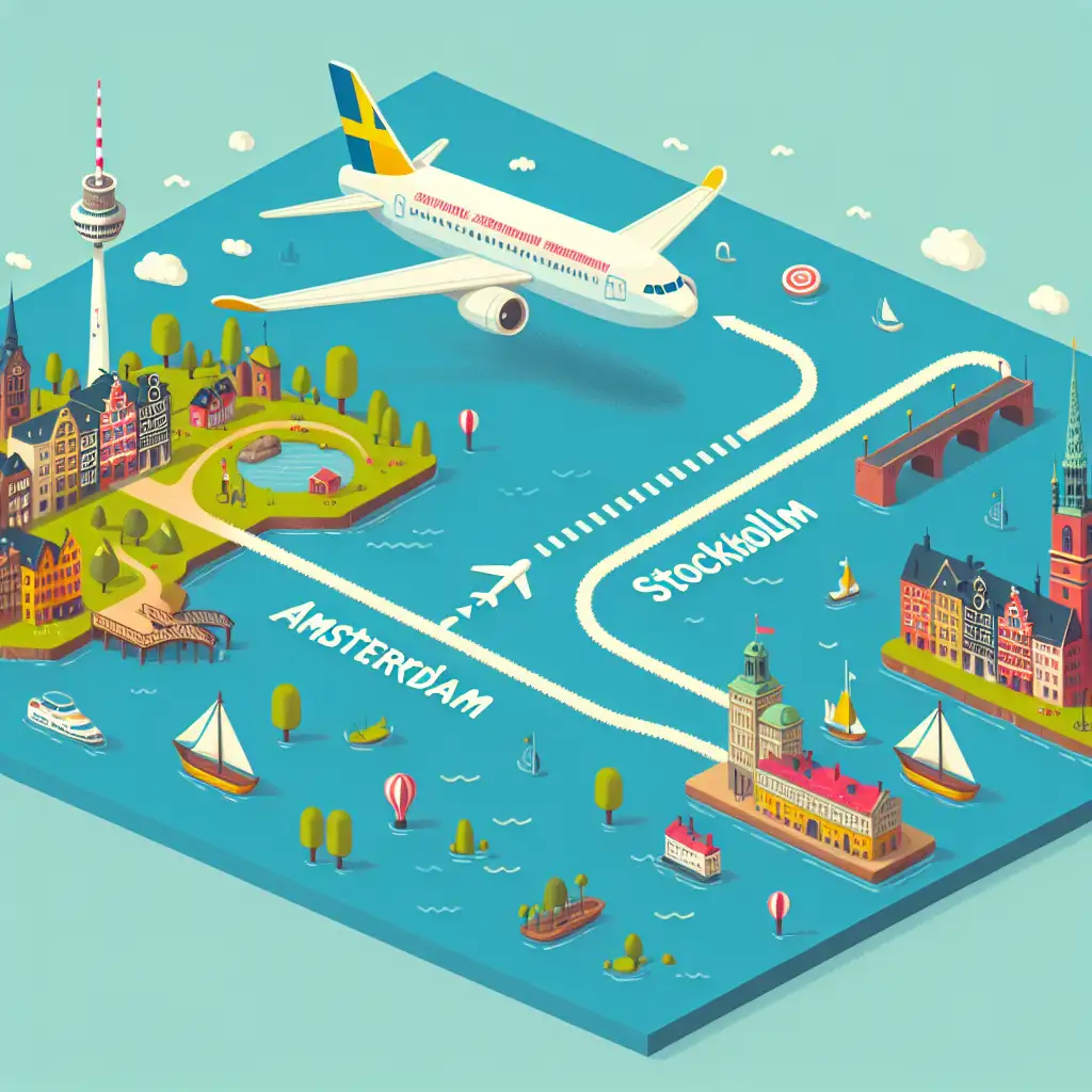 Hoe lang vlieg je van Amsterdam naar Stockholm? Ontdek het hier!
