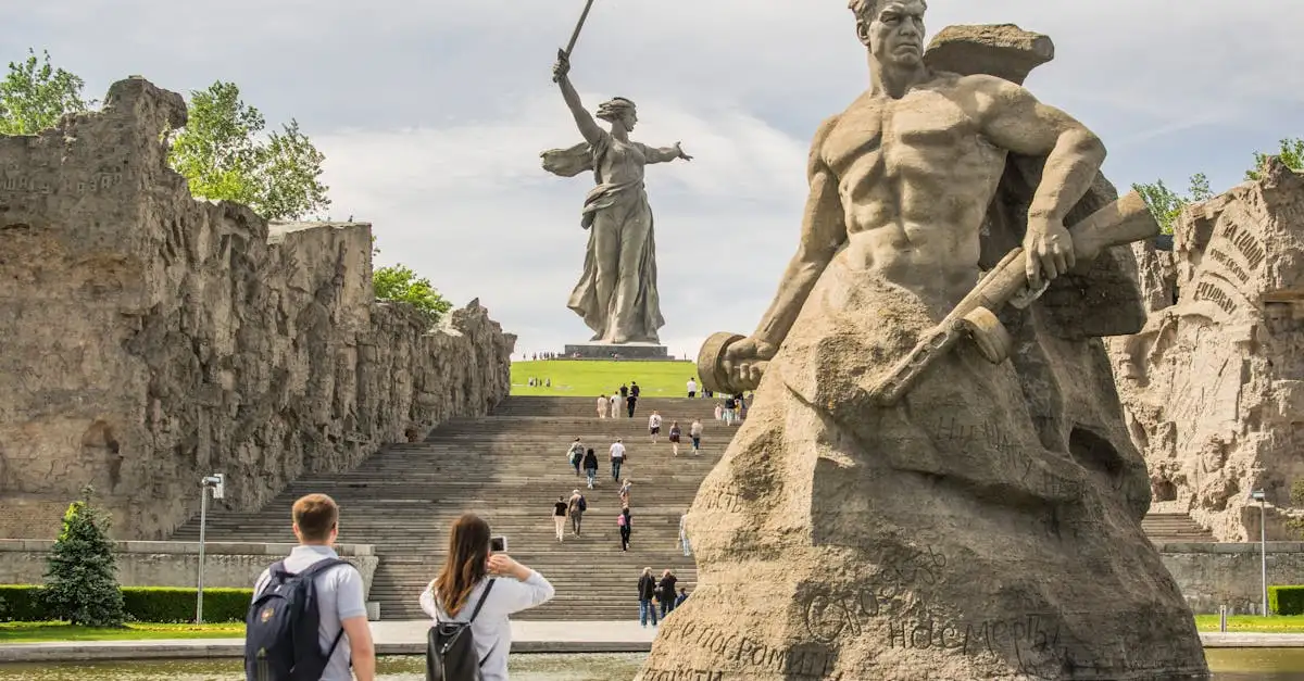 Hoe reageerden de Russen op de overwinning bij Stalingrad?