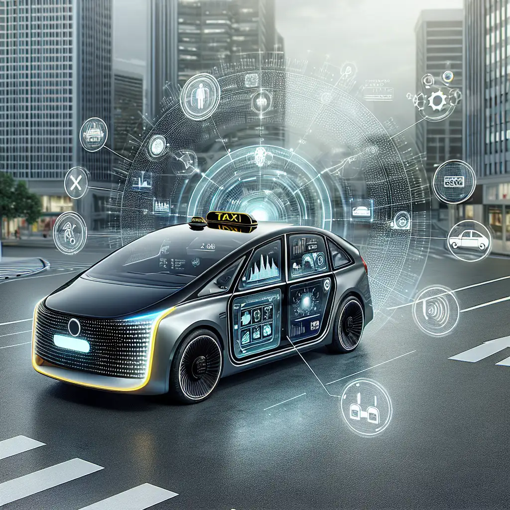 Hoe werkt een taxi met AI technologie?