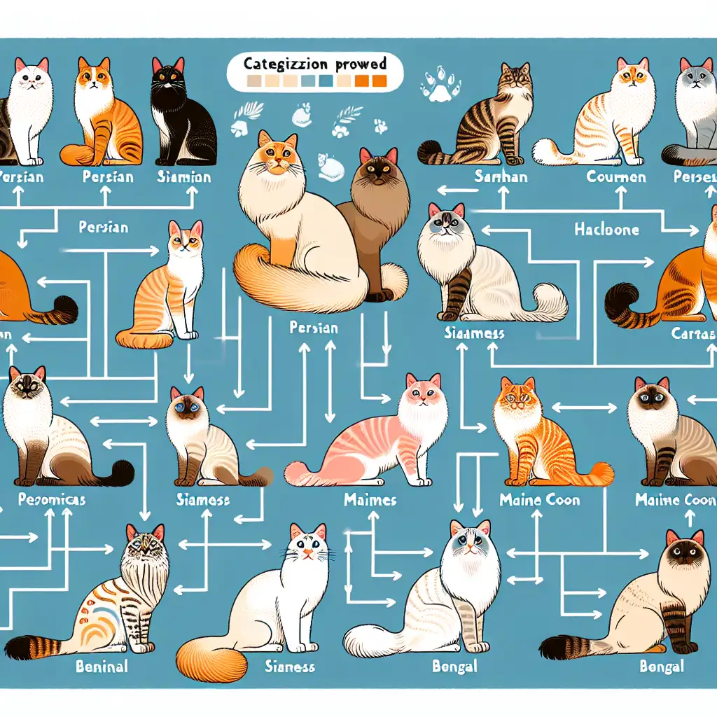 Hoe worden kattenrassen precies gecategoriseerd?