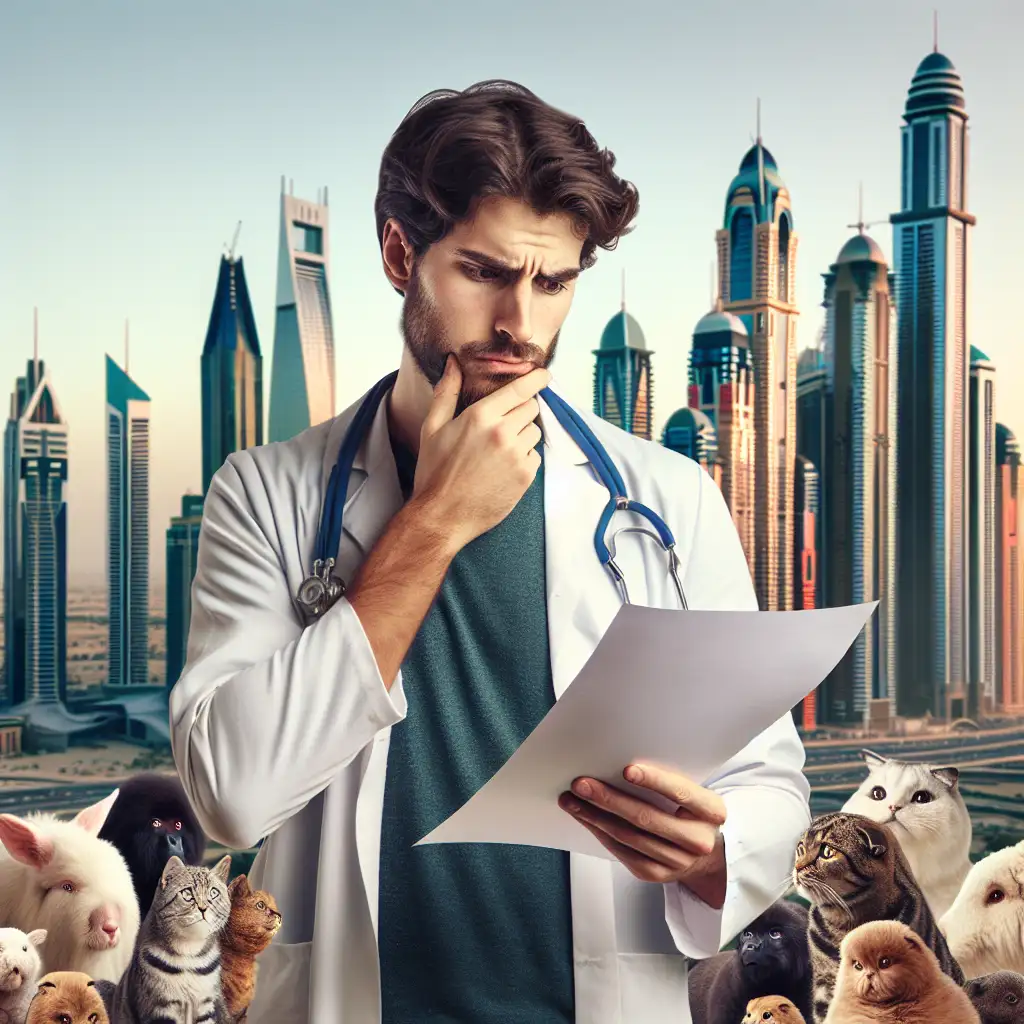 Kan ik als dierenarts in Dubai werken na een boete?