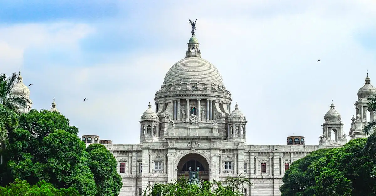 Waar bevindt het Victoria Memorial Museum zich?