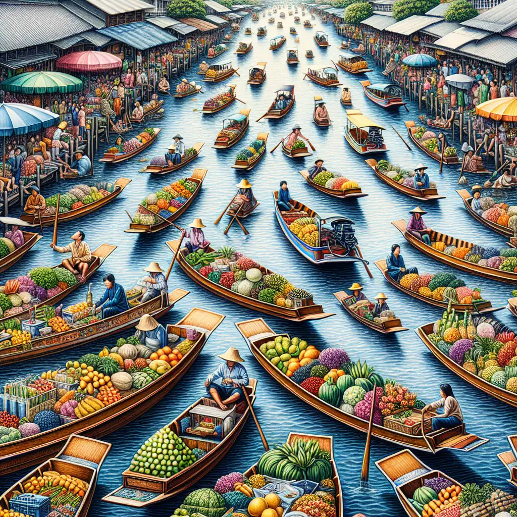 Waarom zijn de zwevende markten van Bangkok zo bijzonder?