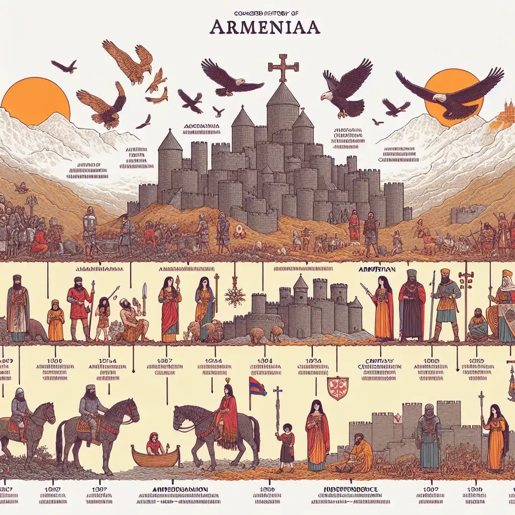 Wat is de beknopte geschiedenis van Armenië?