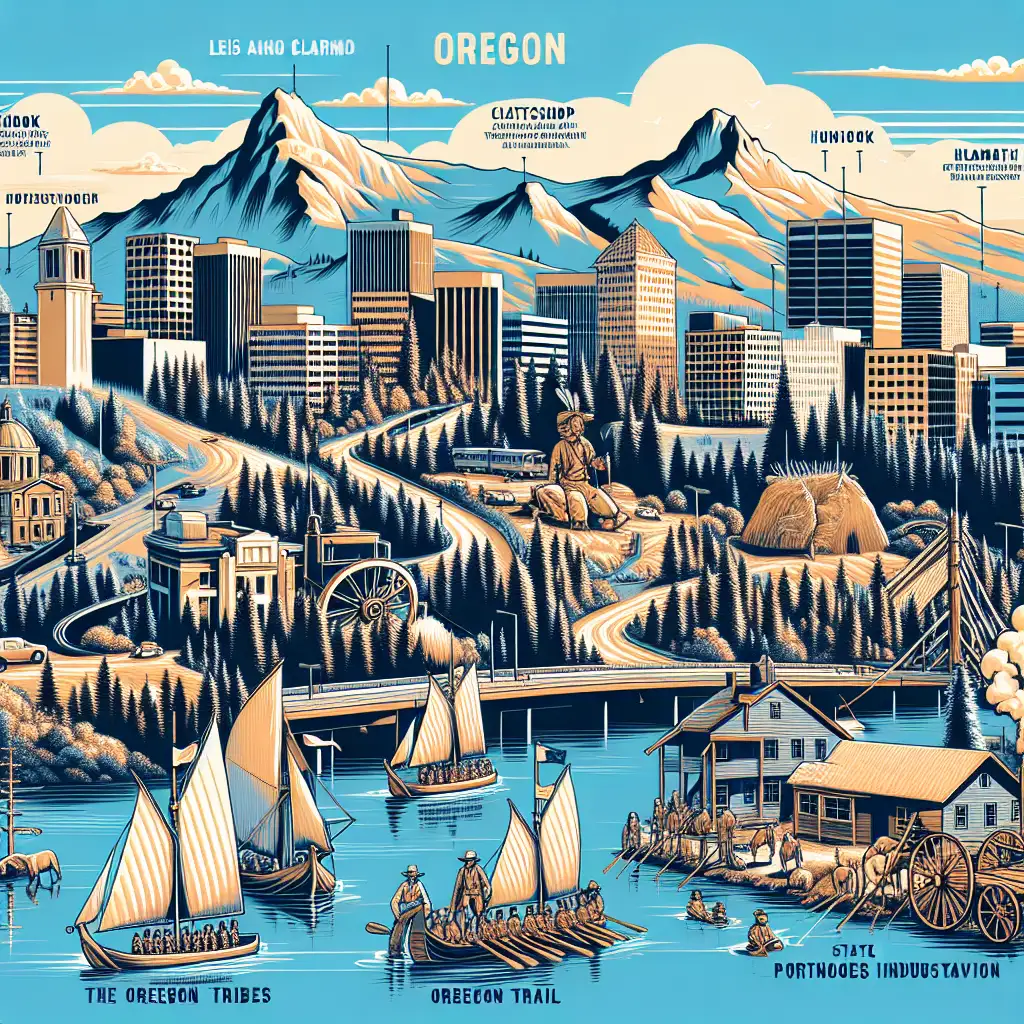 Wat is de beknopte geschiedenis van Oregon?