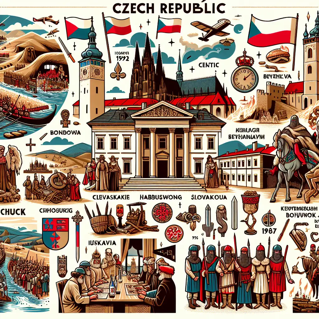 Wat is de beknopte geschiedenis van Tsjechië?