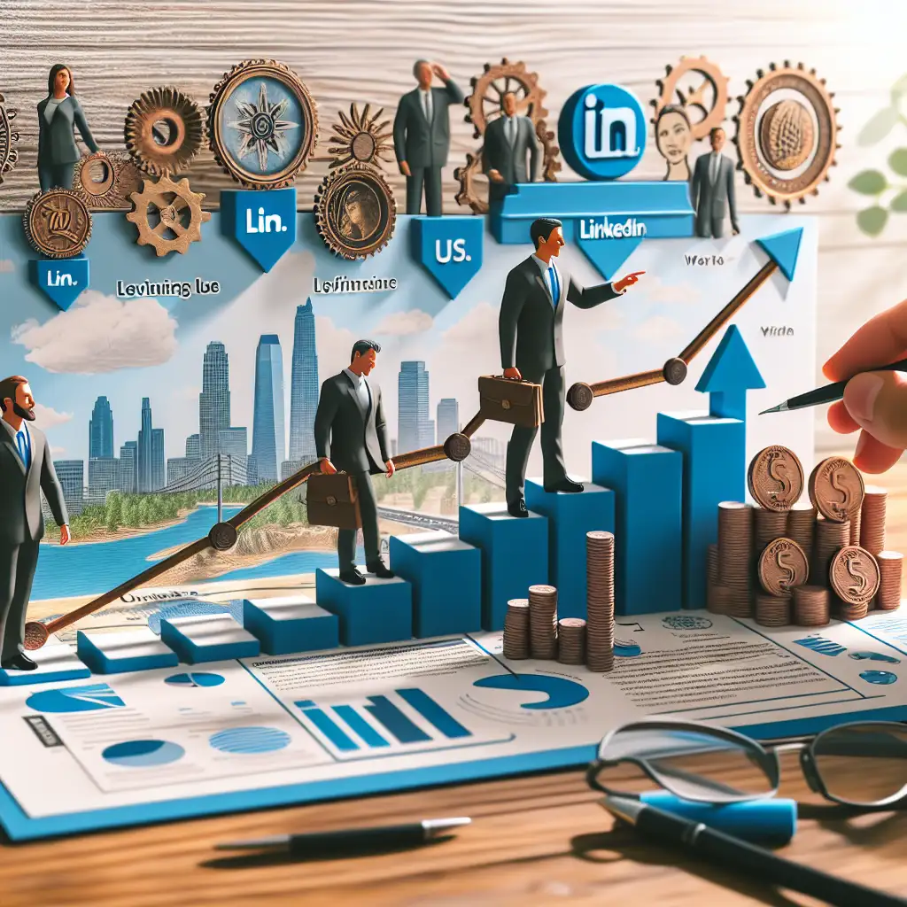 Wat is de geschiedenis van het merk LinkedIn in de VS?