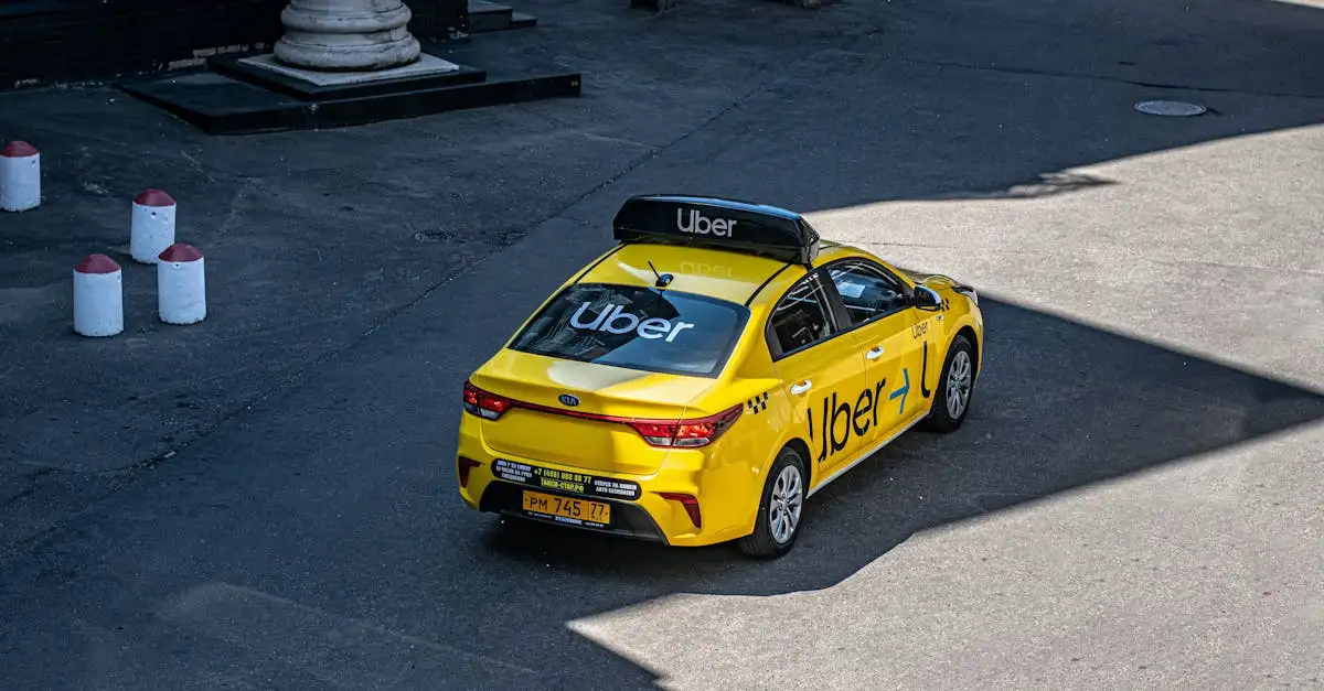 Wat is de koppeling naar het trendrapport van Uber?