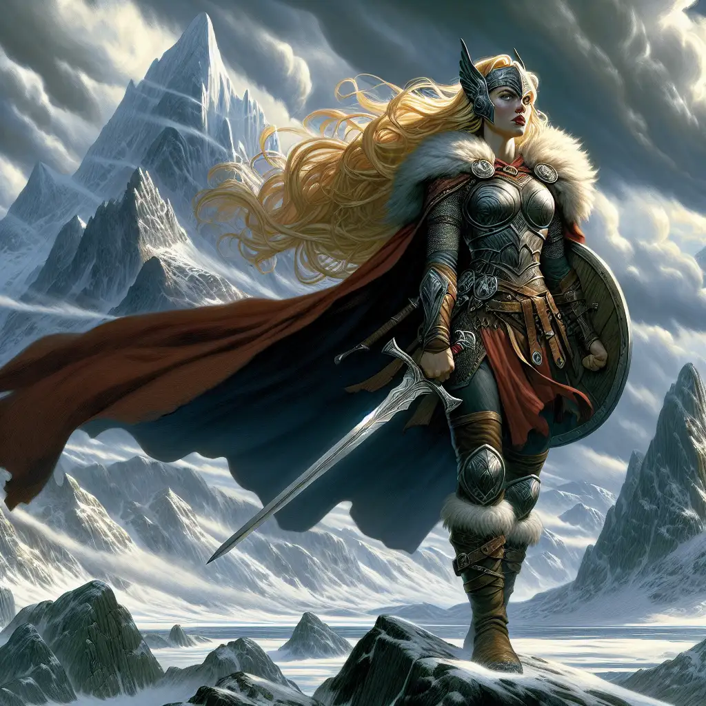 Wat is het verhaal achter Brynhild in de Noorse mythologie?