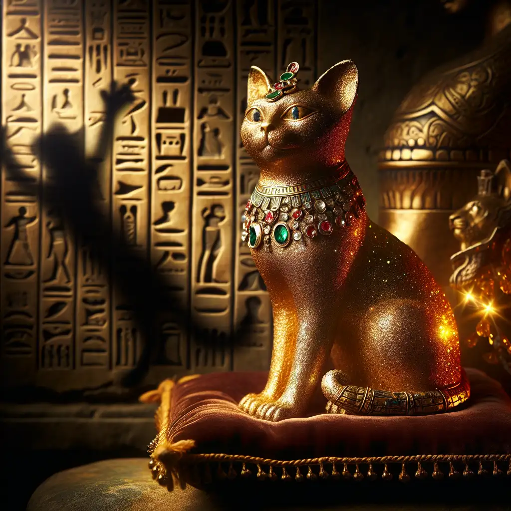 Wat is het verhaal achter het heilige kat artefact?