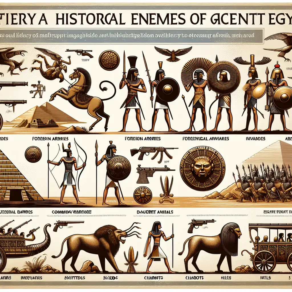 Wat waren de vijanden van het oude Egypte? Ontdek hier!