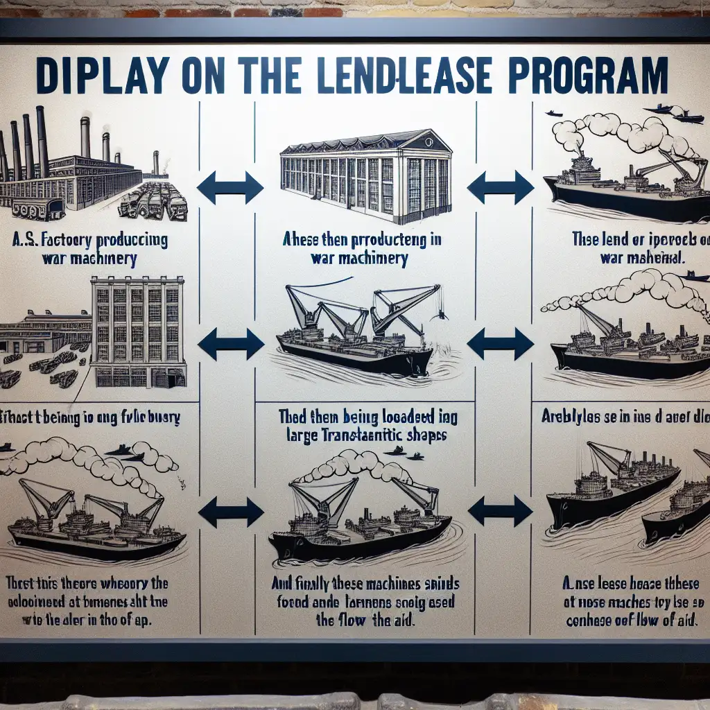 Wat was het Lend-Lease-programma en hoe werkte het?