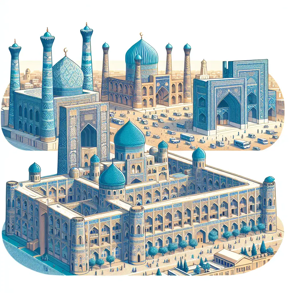 Wat zijn de top 3 bezienswaardigheden in Oezbekistan?