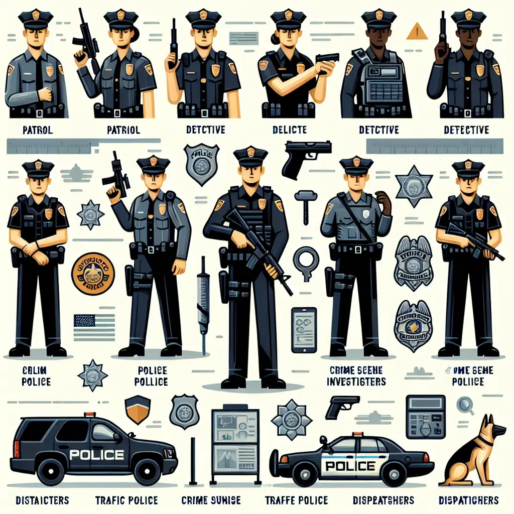 Welke functies zijn er bij de politie in het kort?