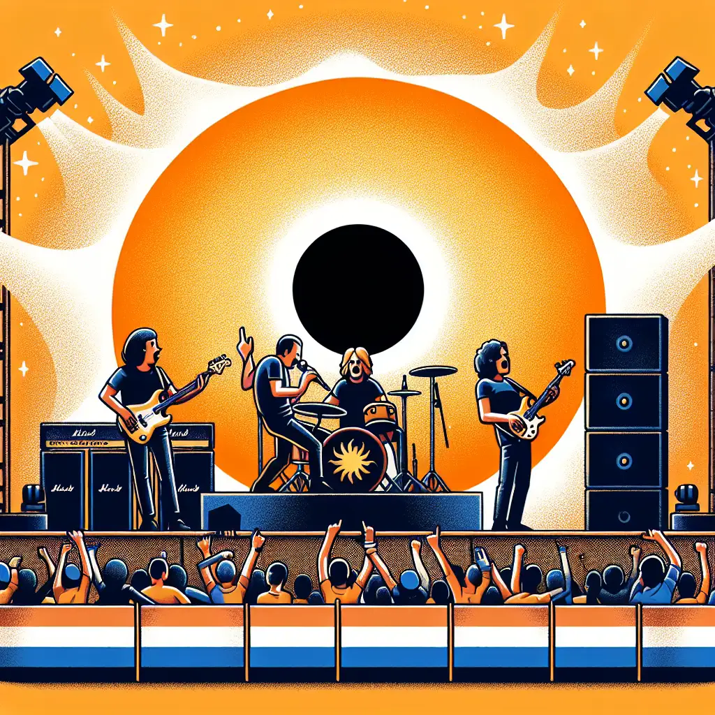 Welke popgroep schreef Black Hole Sun in Nederland?