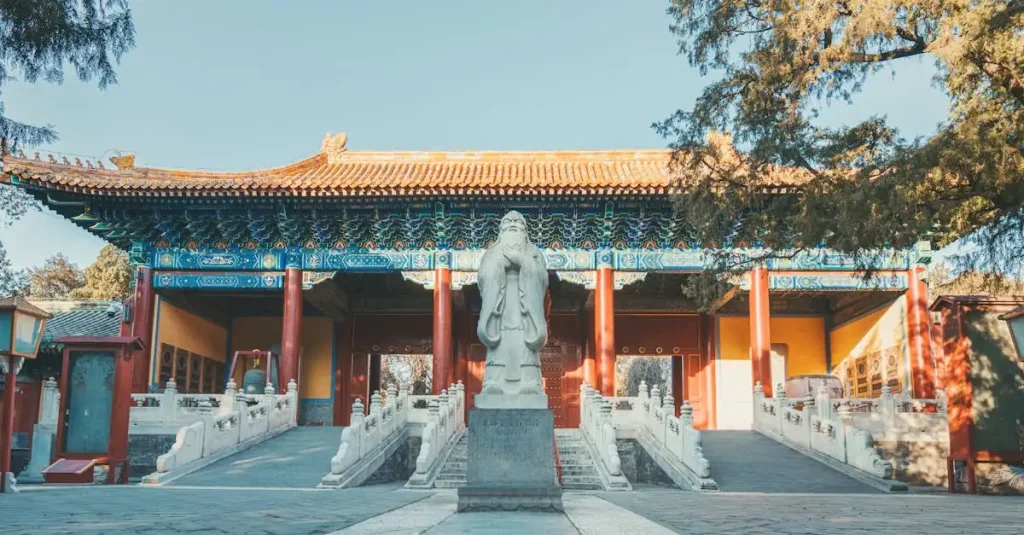 Wie legde de basis voor het confucianisme in China?