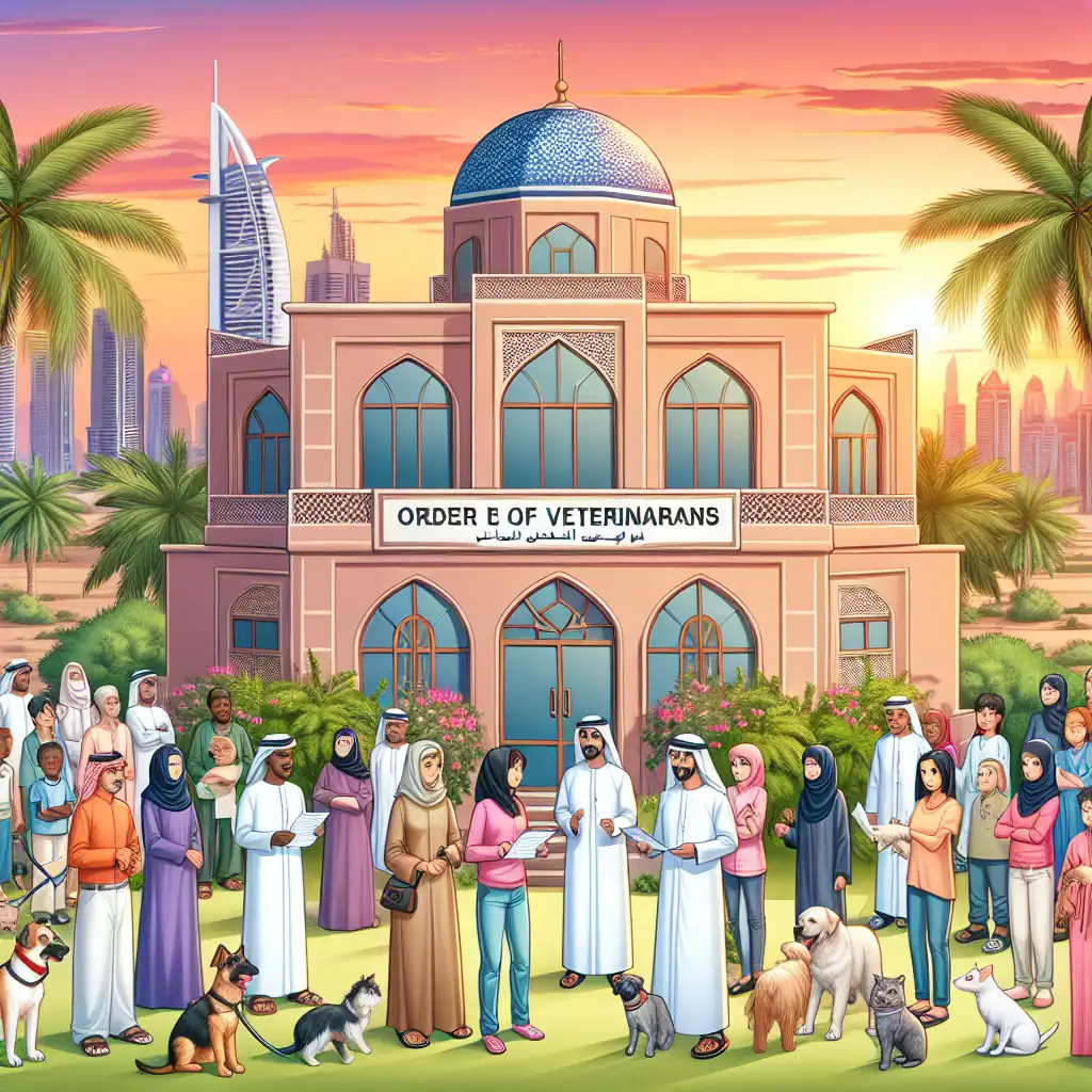 Ziet men klachten bij de Orde der Dierenartsen in Dubai?