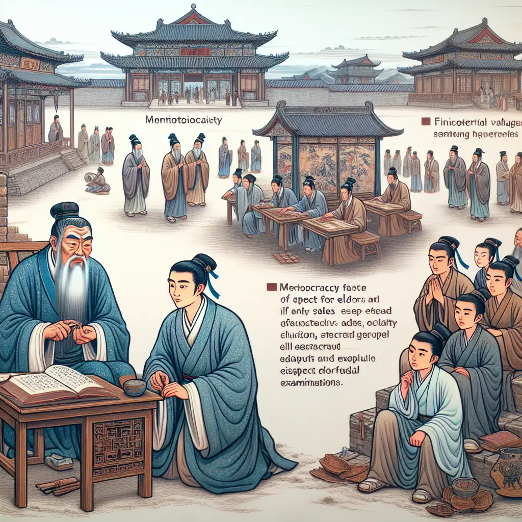 Hoe beïnvloedde het confucianisme de Chinese maatschappij?