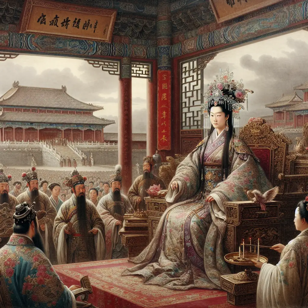 Welke rol had keizerin Cixi in de val van het keizerrijk?